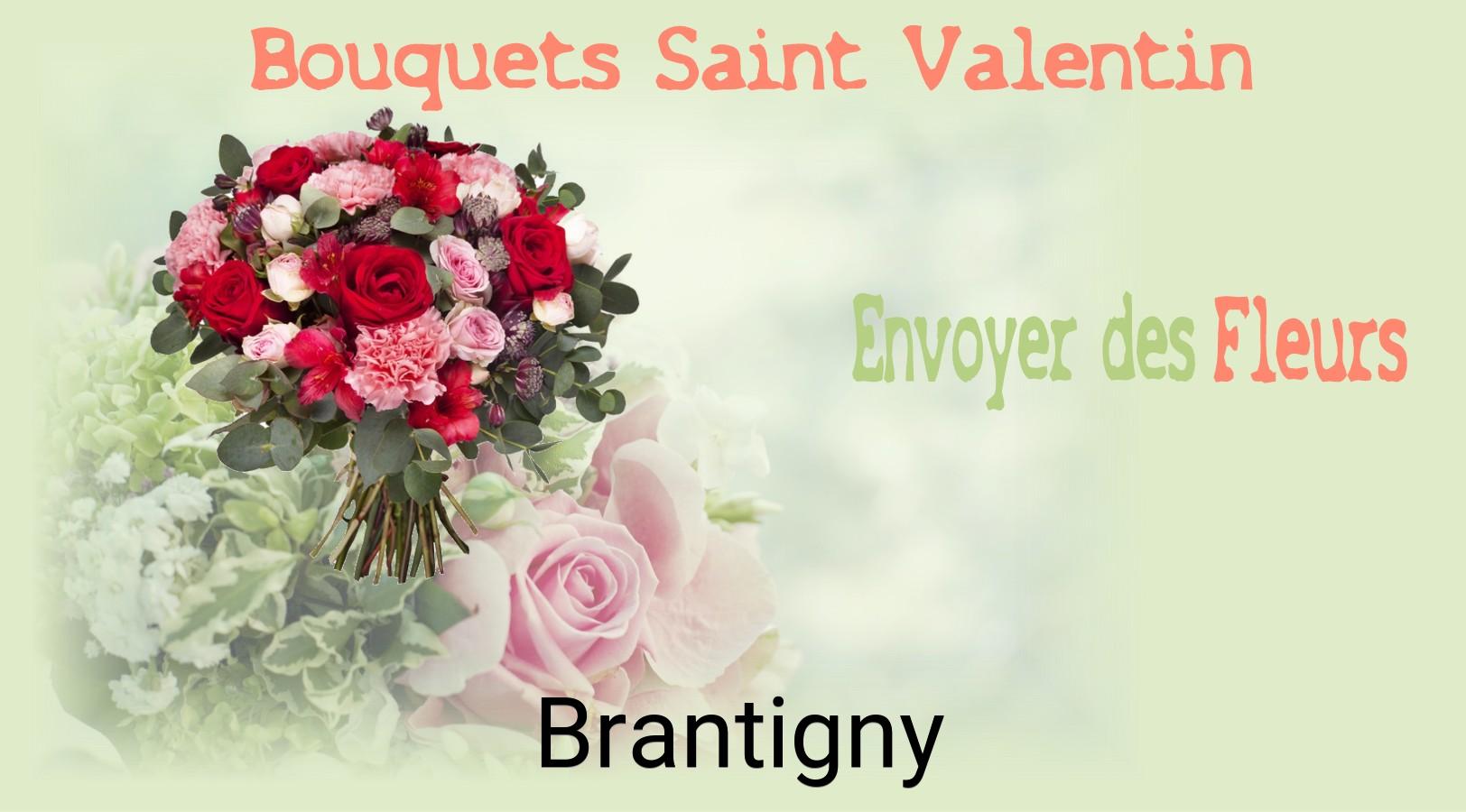 Roses de Saint-Valentin livrées à Brantigny